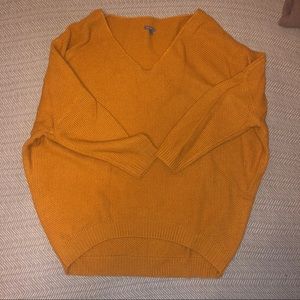 Orange Sweater